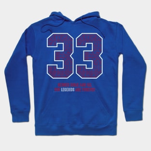 Ewing Basketball Legends New York 33 Hoodie